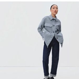 Everlane oversized shirt jacket